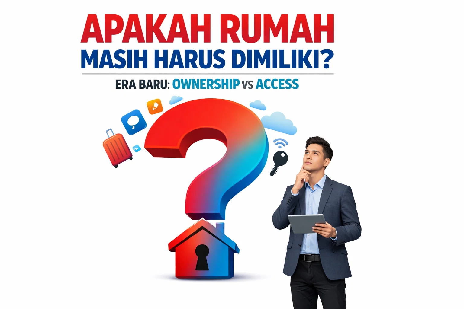 Apakah Rumah Masih Harus Dimiliki? Ketika Cara Manusia Tinggal Mulai Berubah