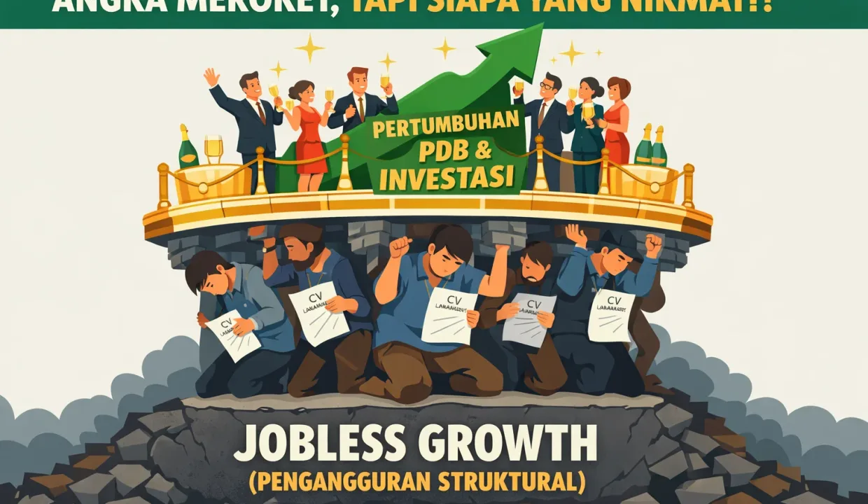 Bangga Pamer Angka Pertumbuhan, Tapi Generasi Muda Dikunci Jadi Kelas Miskin (3)