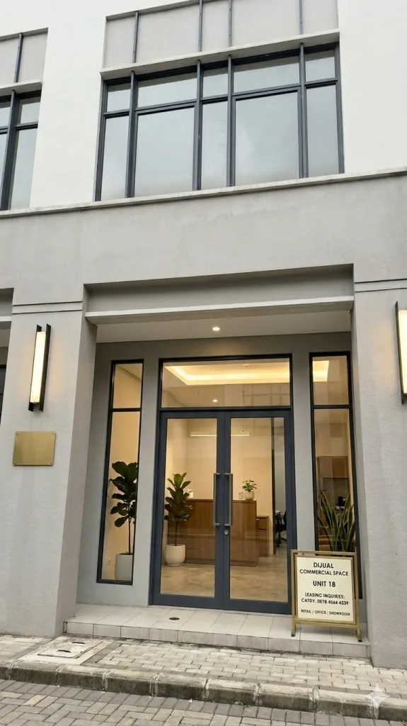 91 district, bsd city, tangerang selatan, ruko 2 lantai