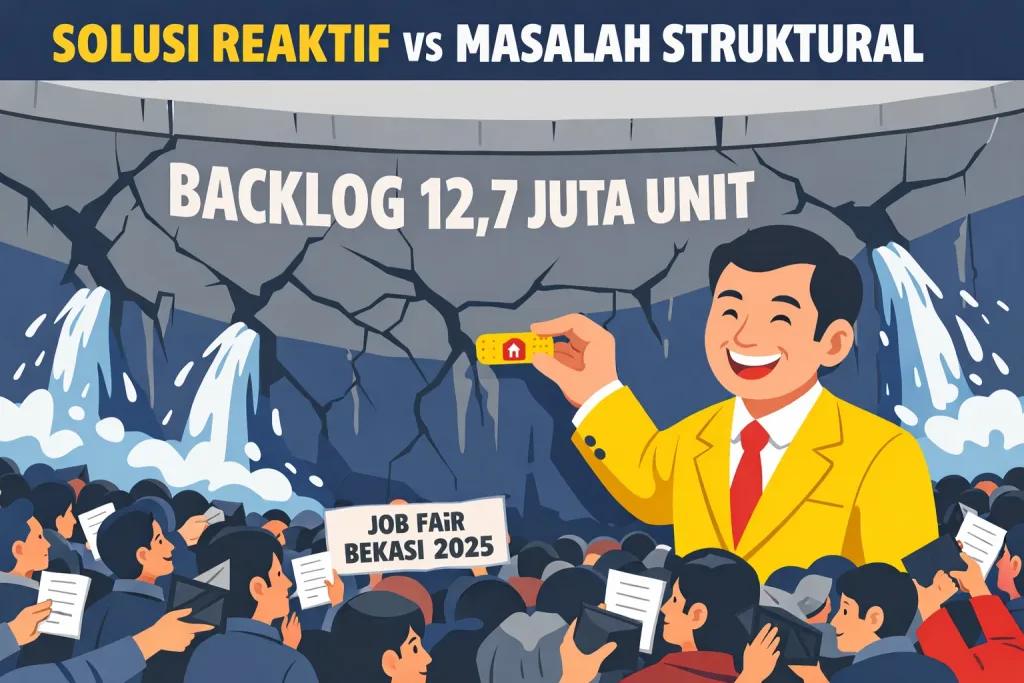 4. Efektivitas Kebijakan Pemerintah: Antara Program Sejuta Rumah dan Realita Backlog Gaji UMP Terus Meroket, Tapi Kelas Pekerja Makin Mustahil Beli Rumah (4)