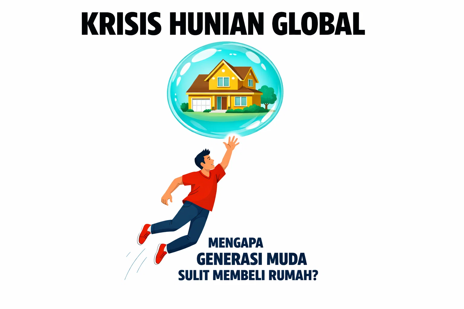 Mengapa Generasi Muda Semakin Sulit Membeli Rumah? Ini Fenomena Global di Balik Krisis Hunian