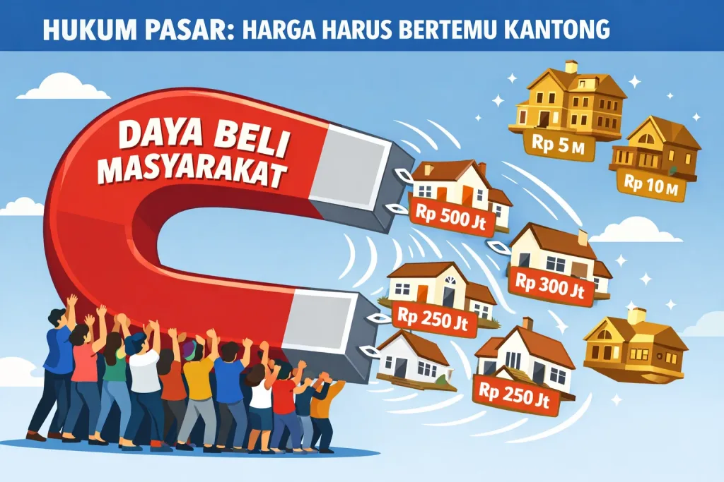 Penjualan Rumah 2025-2026 Anjlok Harga Rumah vs Daya Beli (2)