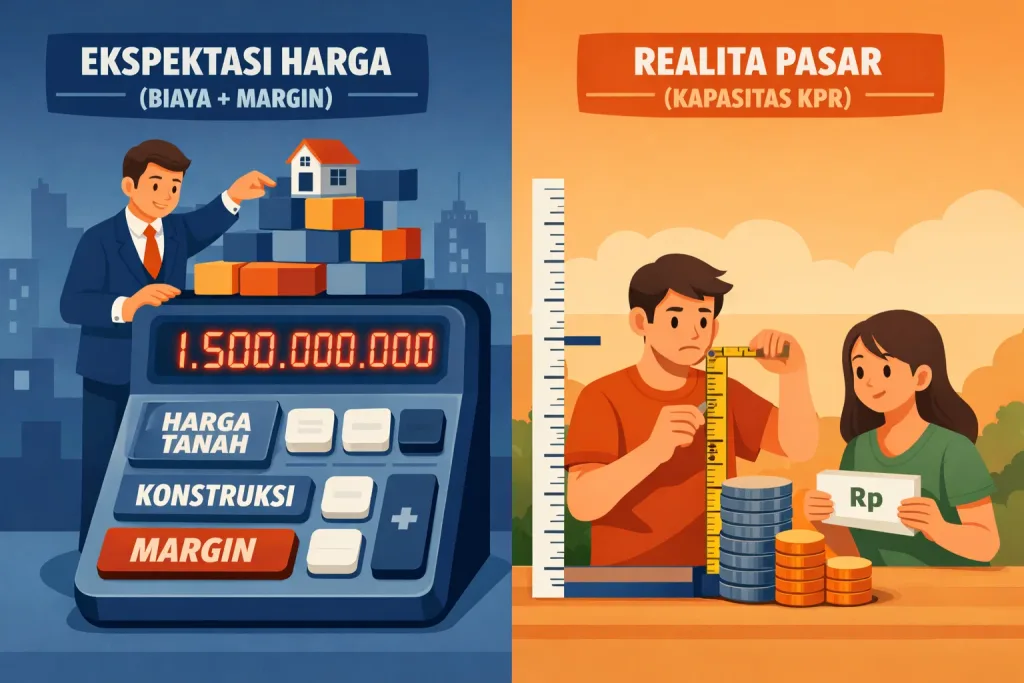 Penjualan Rumah 2025-2026 Anjlok Harga Rumah vs Daya Beli (2)