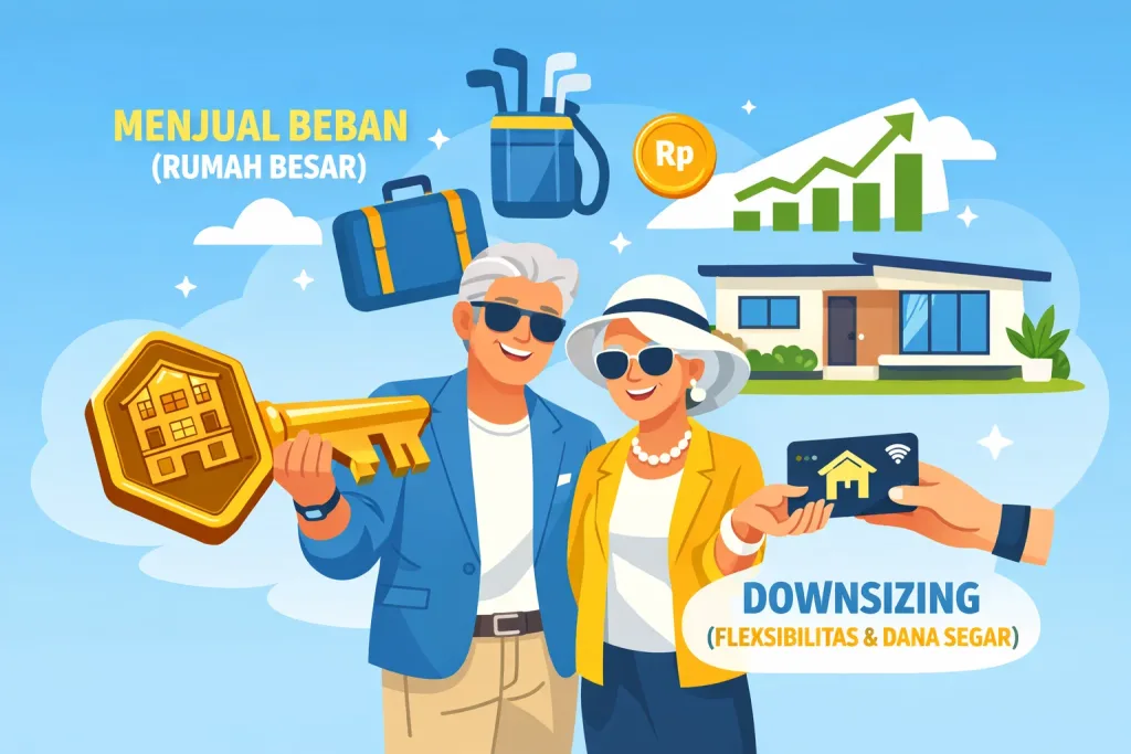 Rumah Besar Jadi Beban di Usia 70 Tren Properti Lansia