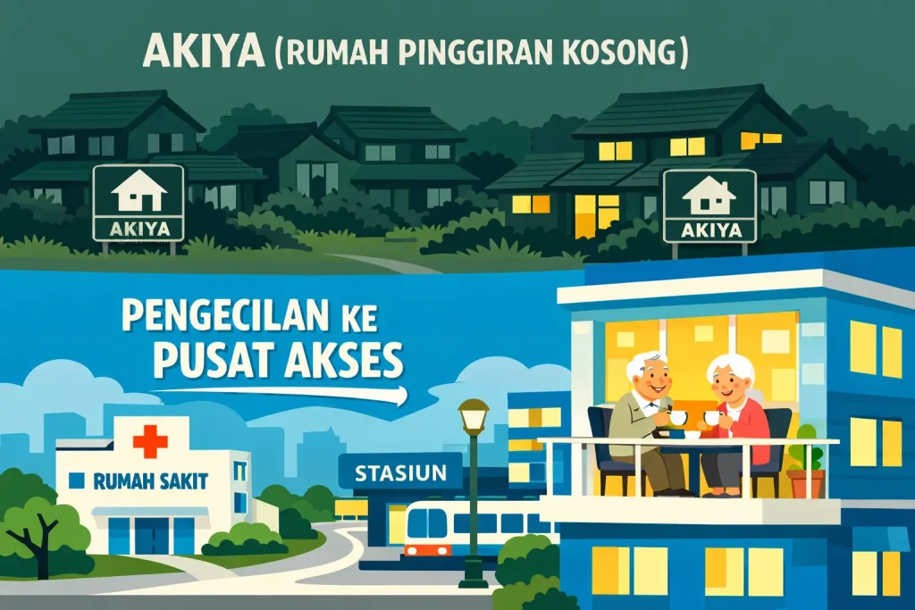 Rumah Besar Jadi Beban di Usia 70 Tren Properti Lansia