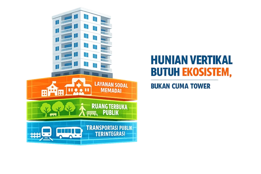 Rumah Makin Kecil, Apartemen Makin Mahal Pasar Salah Arah (7)