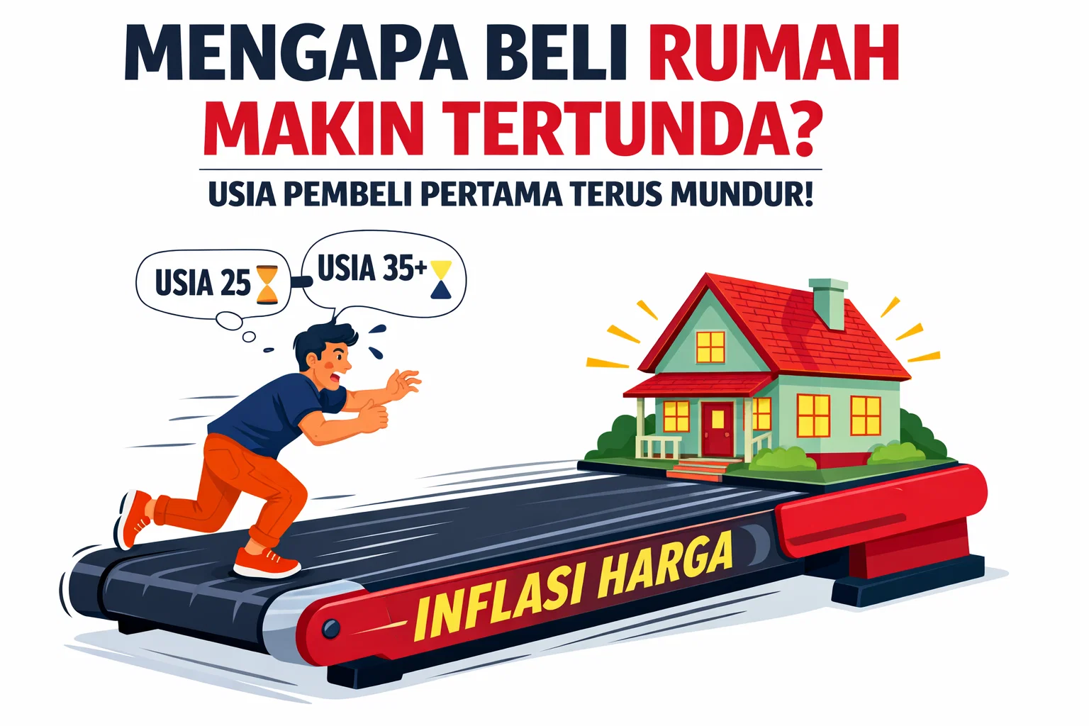 Rumah Tetap Jadi Impian, Tapi Mengapa Usia Pembeli Rumah Pertama Terus Mundur?