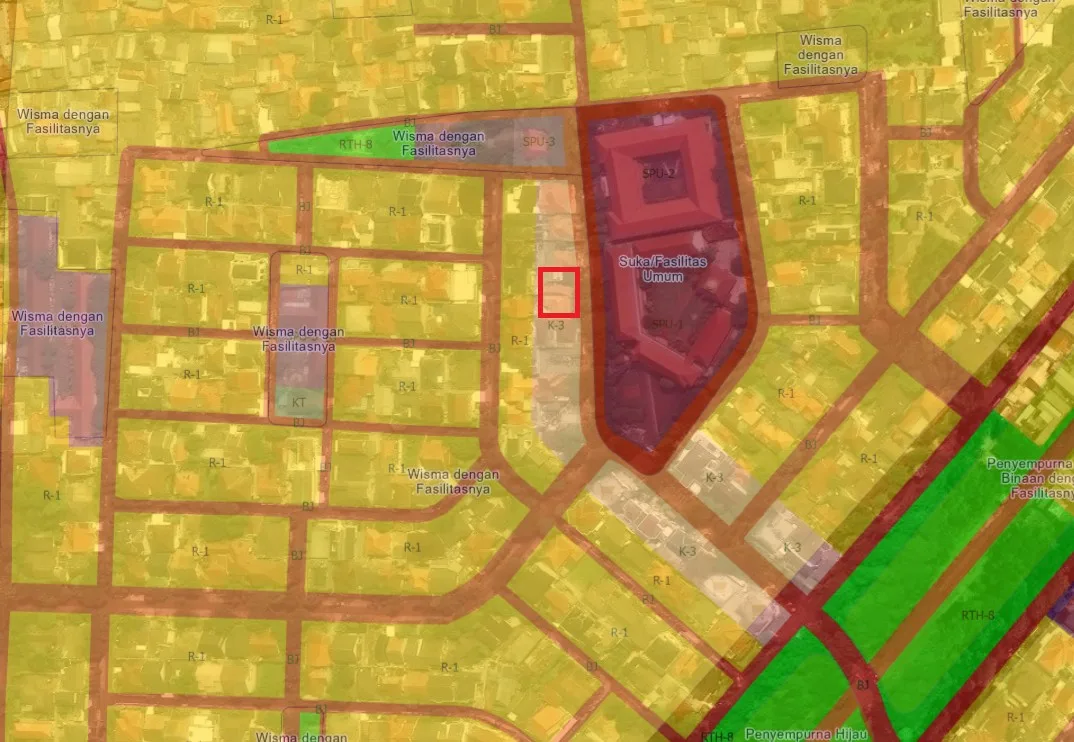 Lahan Komersial Langka di Kebayoran Lama, Jakarta Selatan