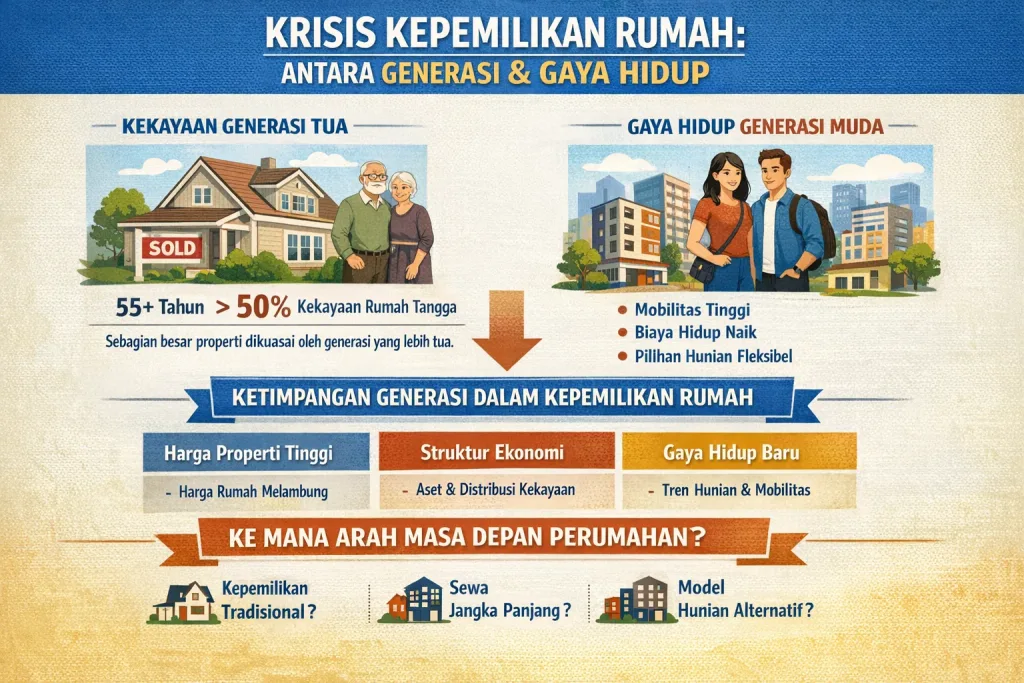 Mengapa Generasi Muda Semakin Sulit Membeli Rumah? Ini Fenomena Global di Balik Krisis Hunian