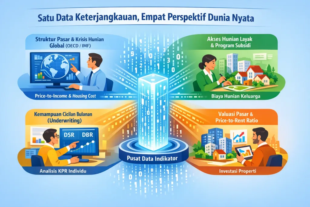 Bagaimana Indikator Keterjangkauan Rumah Digunakan