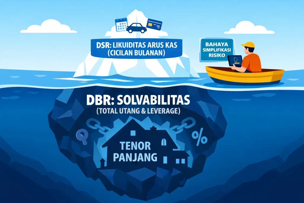 Debt Service Ratio dan Debt Burden Ratio: Dua Pendekatan yang Sering Disamakan