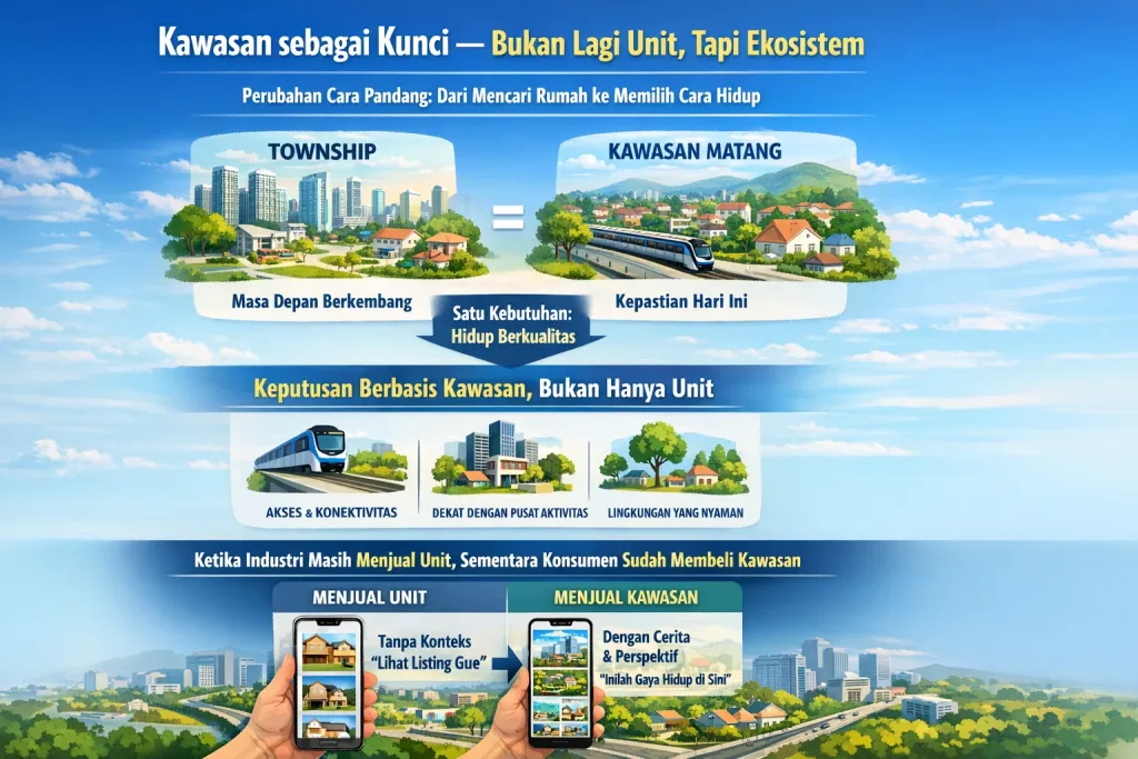 Kawasan sebagai Kunci — Bukan Lagi Unit, Tapi Ekosistem