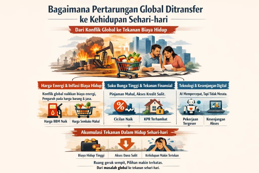 Bagaimana Pertarungan Global Ditransfer ke Kehidupan Sehari-hari