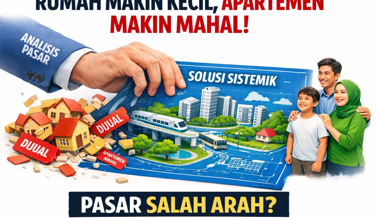 Rumah Makin Kecil Apartemen Makin Mahal Pasar Salah Arah 7  Rooma21com