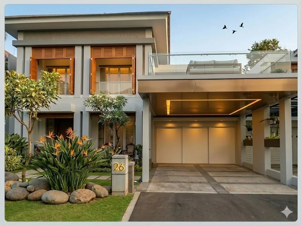 Rumah di Alam Sutera, Cluster Aurora, Tangerang