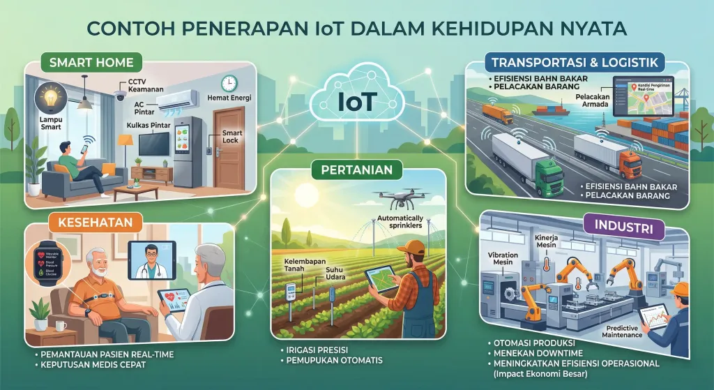 Contoh Penerapan i0t dalam kehidupan nyata-new