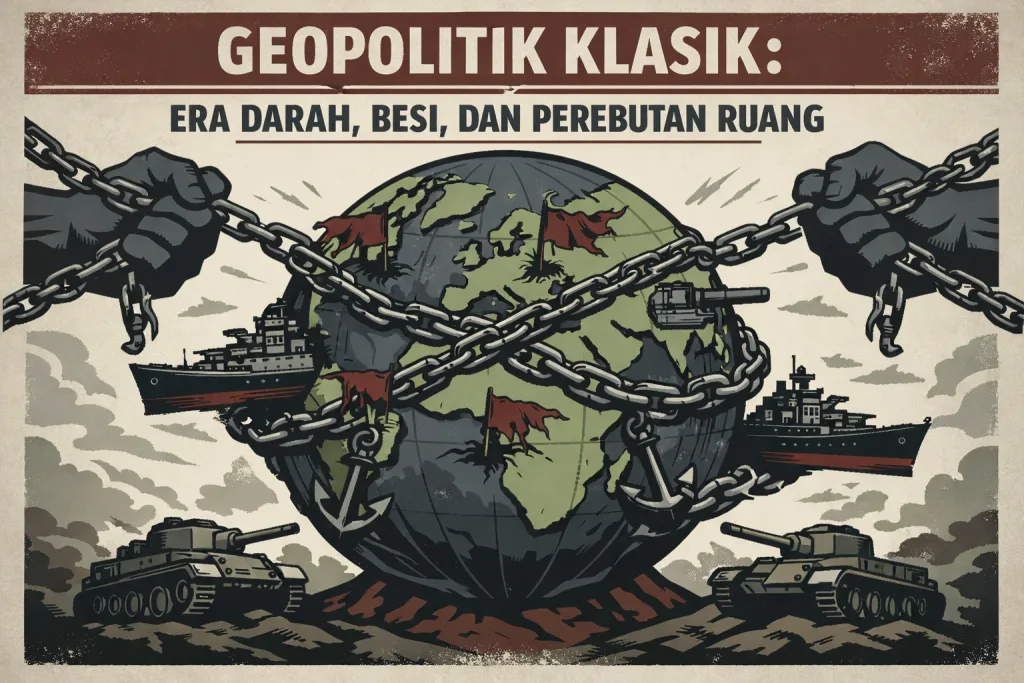 Evolusi Kekuatan Dunia Sejarah Geopolitik ke Geoteknologi