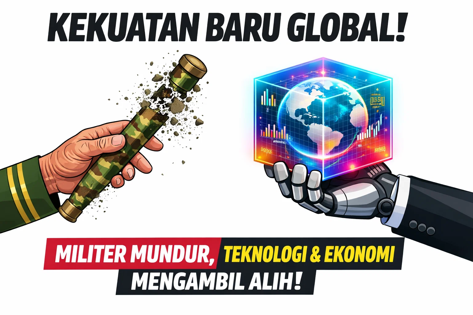 Kekuatan Baru Global: Dari Geopolitik ke Geoekonomi dan Geoteknologi