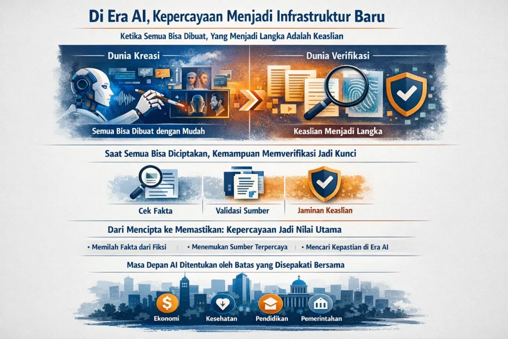 Di Era AI, Kepercayaan Menjadi Infrastruktur Baru