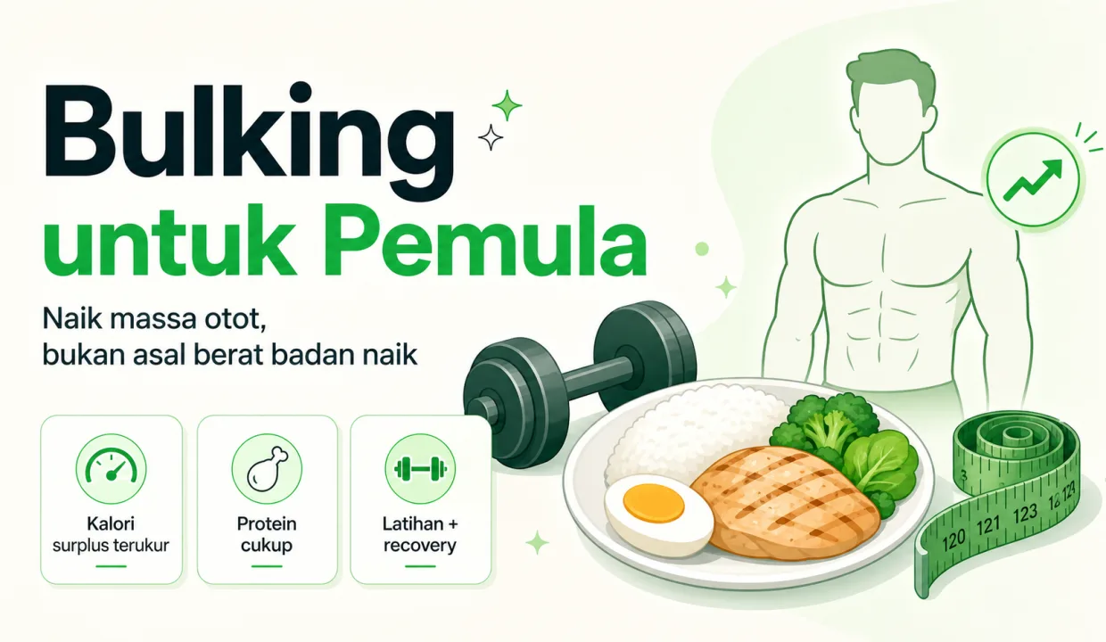 Panduan Bulking Untuk Pemula Agar Berat Naik Minim Lemak