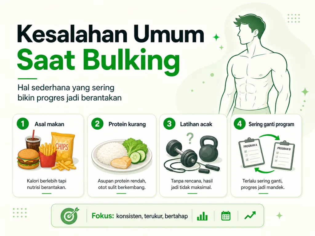 Panduan Bulking Untuk Pemula Agar Berat Naik Minim Lemak 1