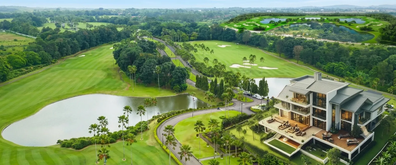 Kavling Siap Bangun di Cimanggis Golf Estate, Depok