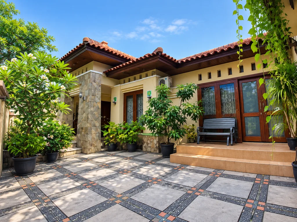 Rumah di Simprug Garden, Jakarta Selatan, dekat ke Senayan, Permata Hijau, Pondok Indah
