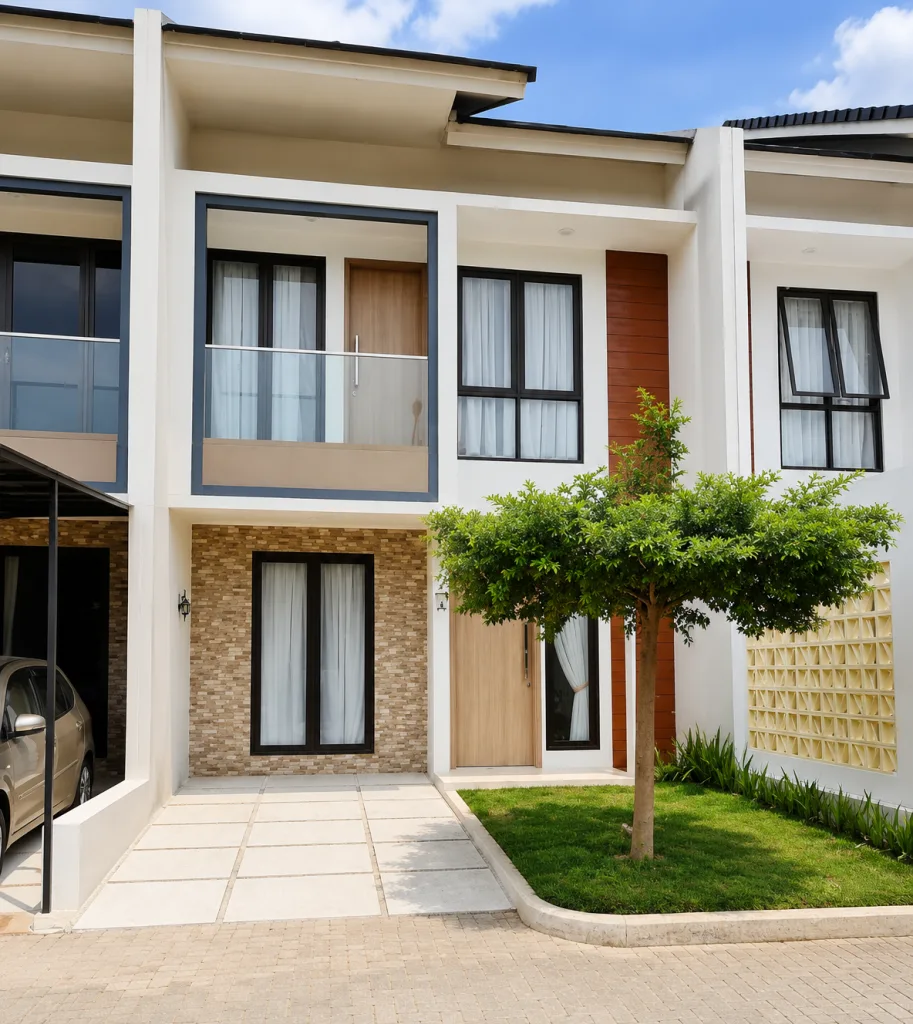 Tipe Verbena, Prive Hills Residence, Pondok Cabe, Pamulang, Tangerang Selatan