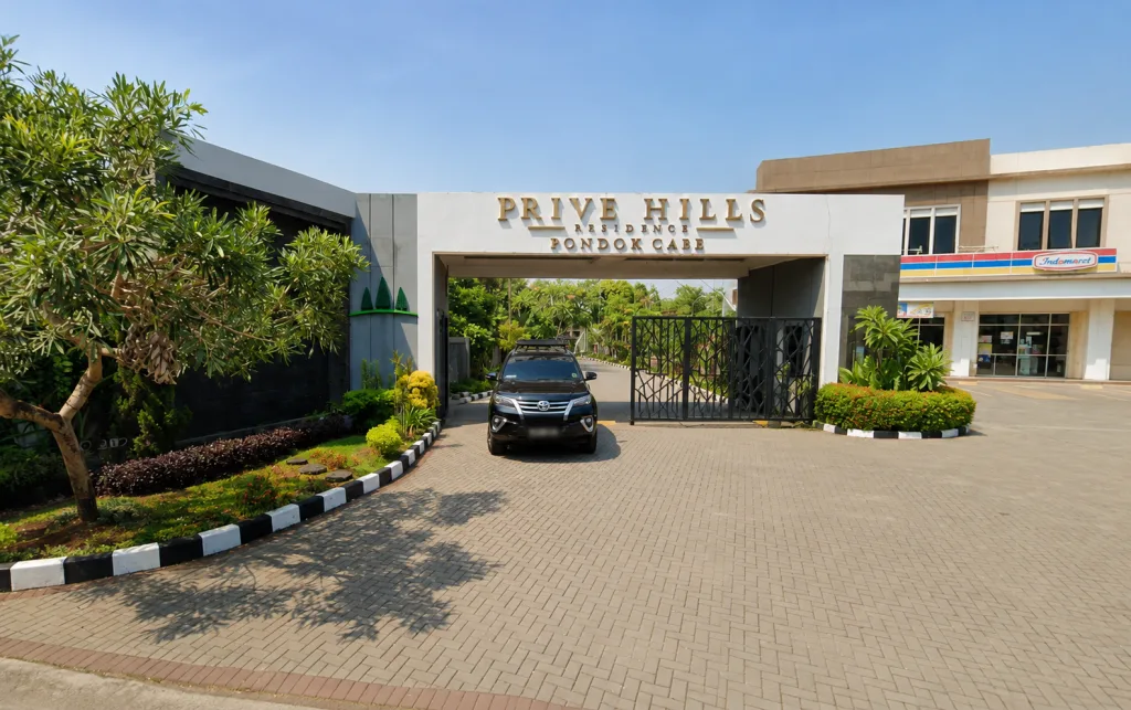 Prive Hills Residence, Pondok Cabe, Pamulang, Tangerang Selatan, dekat ke  Ciputat, Cinere, Lebak Bulus, Shila Sawangan, Modernhills