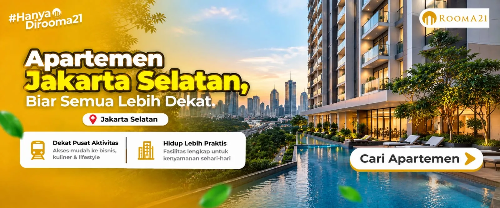 Apartemen Jakarta Selatan  Rooma21com  Rooma21com