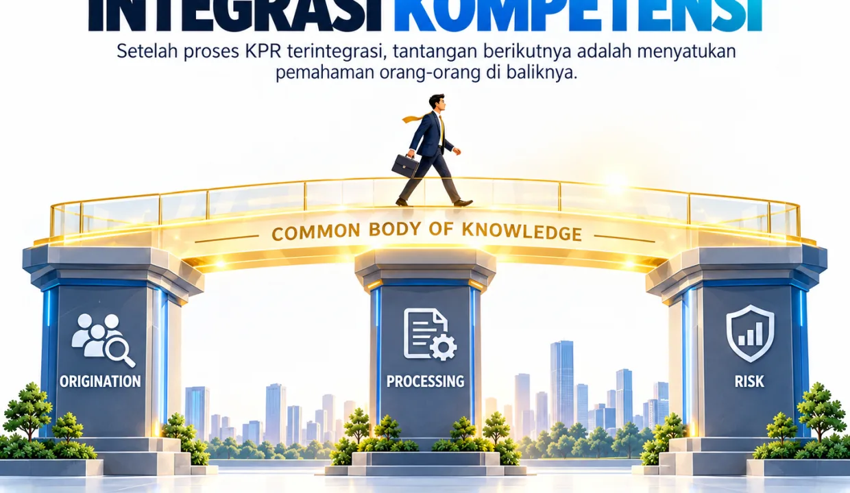 Centralized processing KPR di Indonesia menggambarkan transformasi mortgage banking dari proses berbasis cabang menuju operating model yang terpusat, standardized dan specialized.