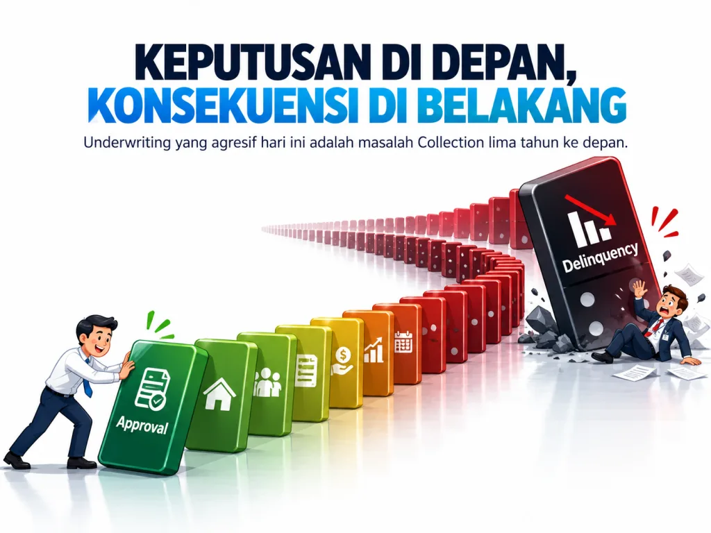 Centralized processing KPR di Indonesia menggambarkan transformasi mortgage banking dari proses berbasis cabang menuju operating model yang terpusat, standardized dan specialized.