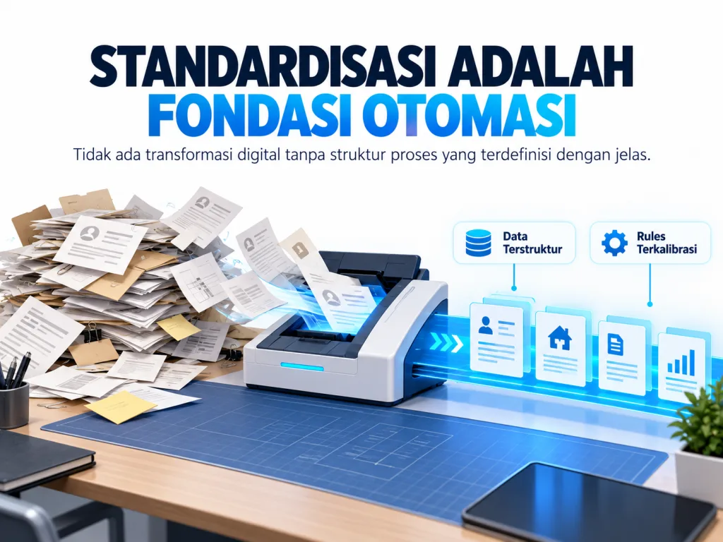 Centralized processing KPR di Indonesia menggambarkan transformasi mortgage banking dari proses berbasis cabang menuju operating model yang terpusat, standardized dan specialized.