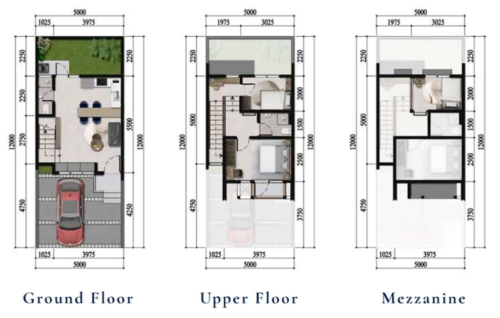 Floor Plan Elvara Legenda Wisata