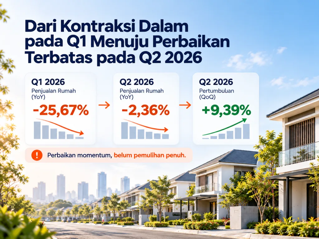 Dari Kontraksi Dalam Pada Q1 Menuju Perbaikan Terbatas Pada Q2 2026 Rumah Tipe Menengah