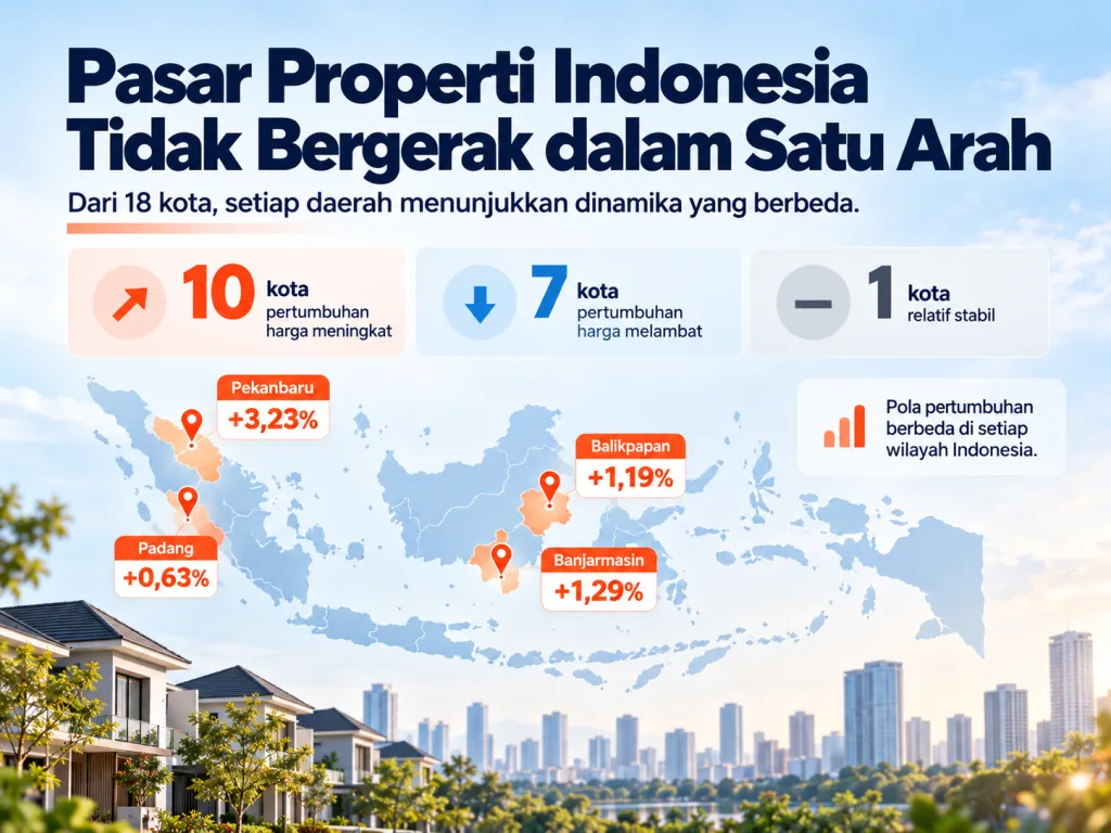 Penjualan Rumah Baru Masih Menurun, Rumah Tipe Menengah Paling Tertekan