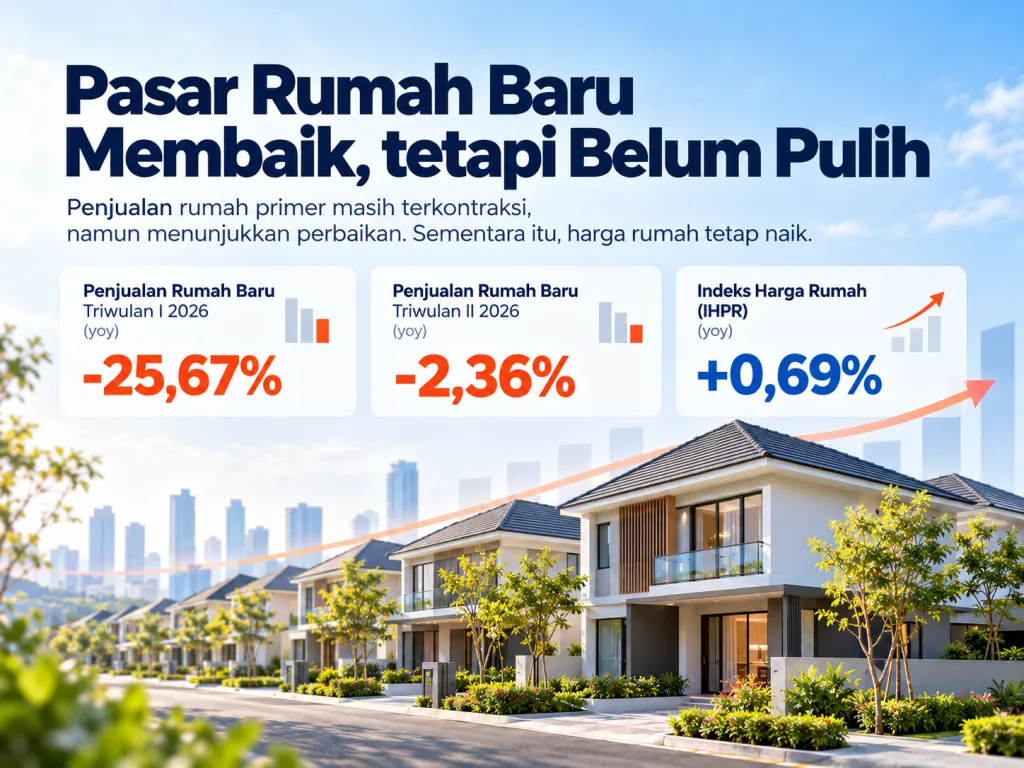 Pasar Rumah Baru Membaik Tetapi Belum Pulih Rumah Tipe Menengah